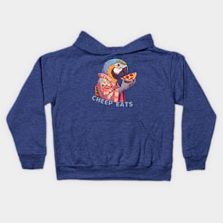 Pizza parrot Kids Hoodie